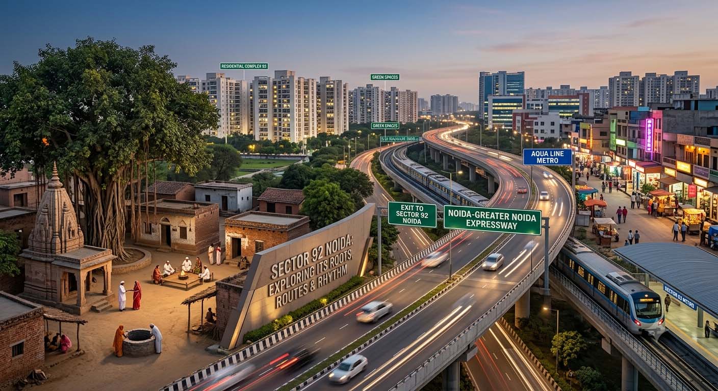 Sector 92 Noida: Exploring Its Roots, Routes & Rhythm