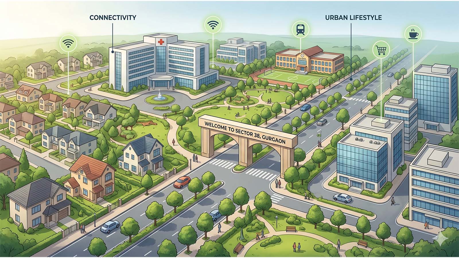 Sector 38 Gurgaon: Streetwise Urban Pocket Living Guide