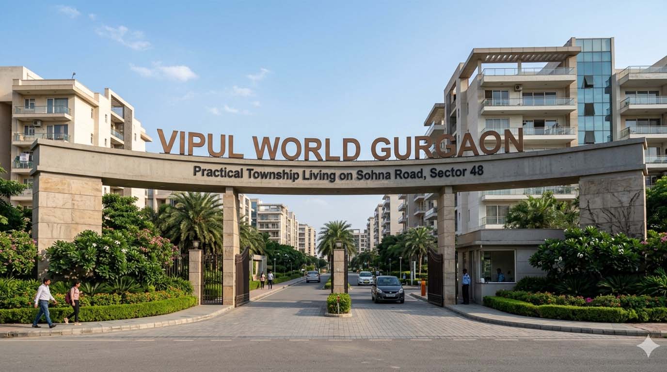 Vipul World Gurgaon: Practical Township Living on Sohna Road, Sector 48