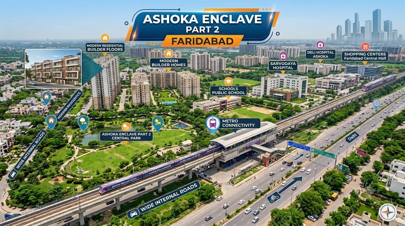 Ashoka Enclave Part 2 Faridabad