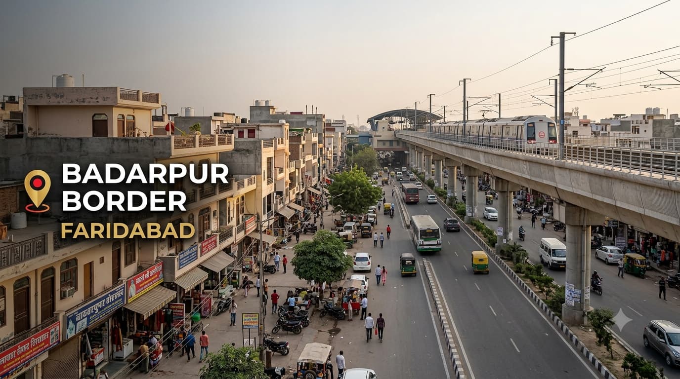Badarpur Border Faridabad Complete Locational Overview