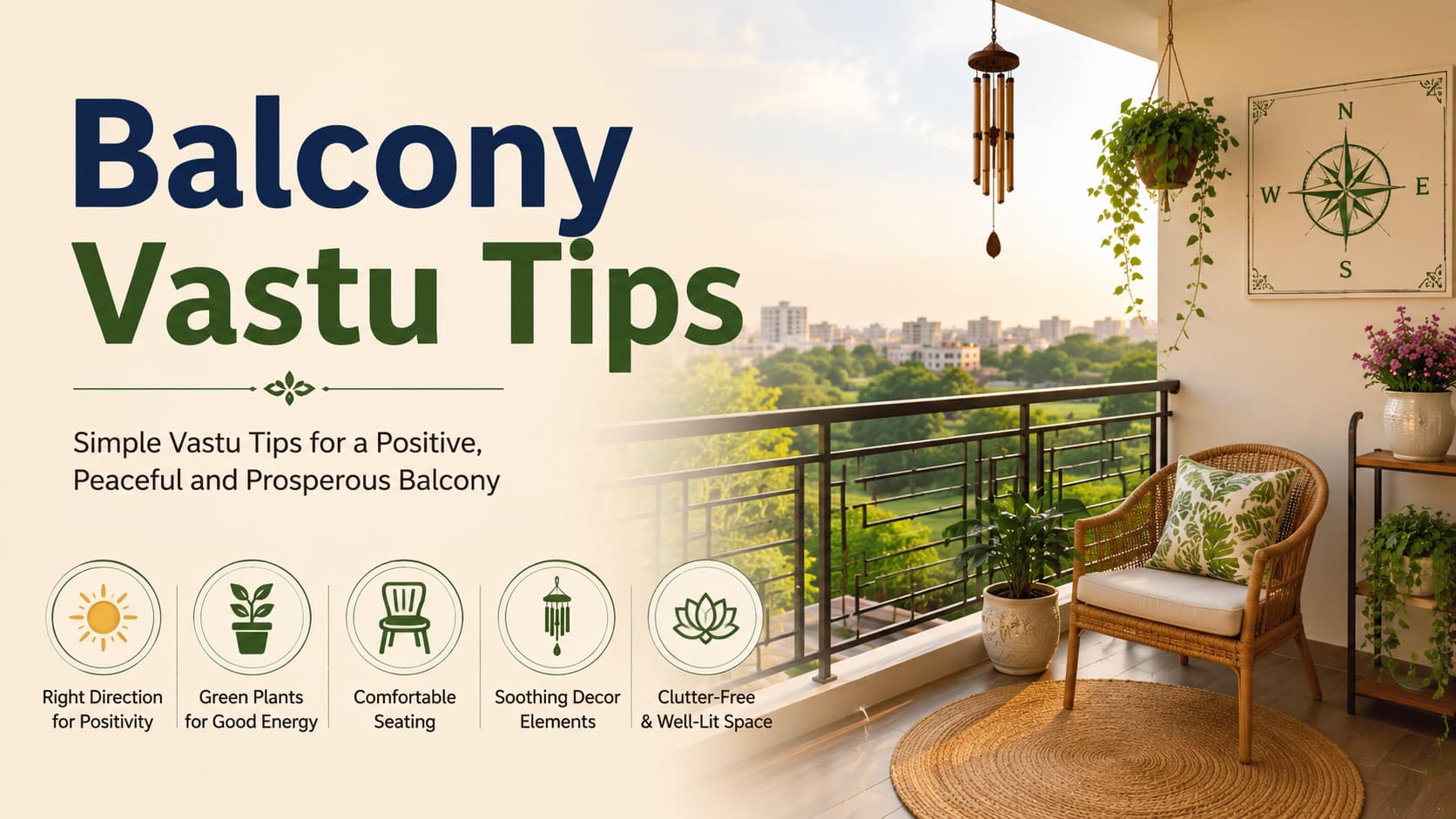 Balcony Vastu Tips: Direction, Design & Daily Harmony