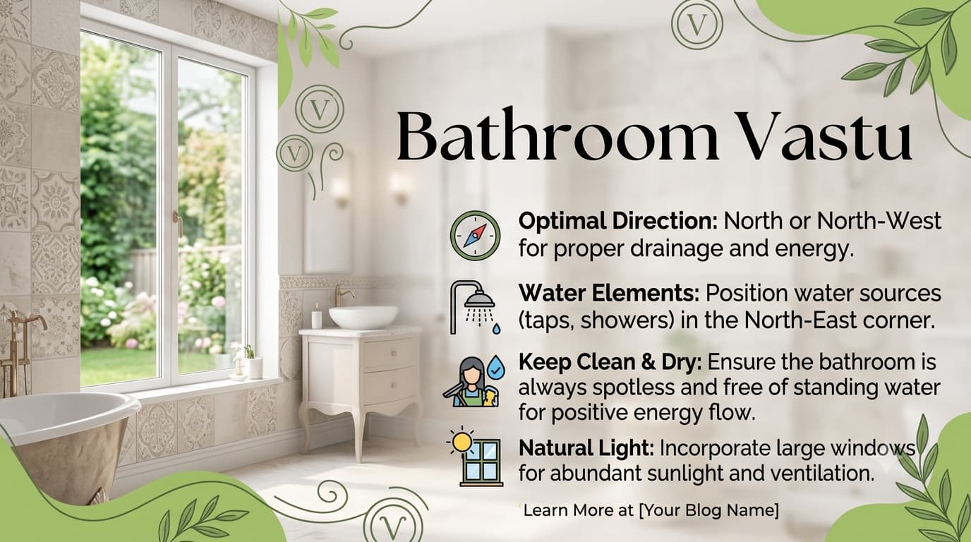 Bathroom Vastu Guide: Direction, Layout & Remedies