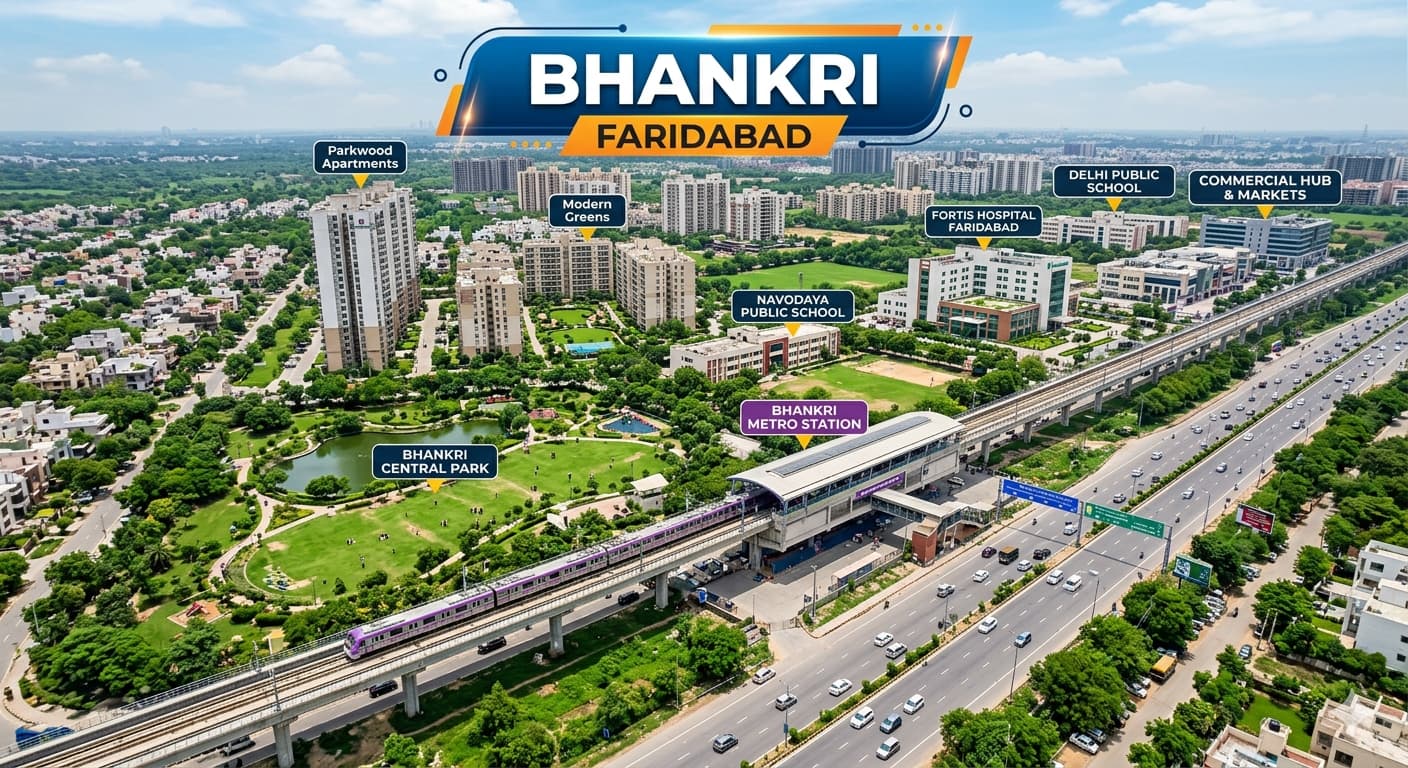 Bhankri Faridabad: Pin Code, Map, Metro and Rent Guide