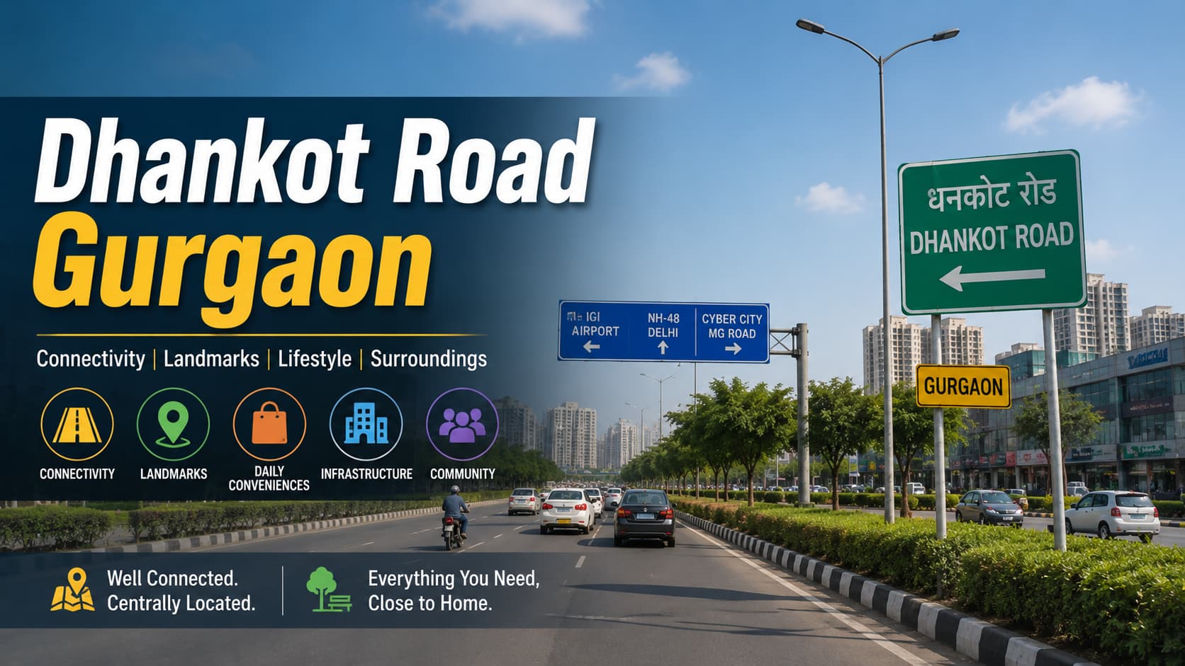 Dhankot Road Gurgaon: A Guide to Connectivity, Landmarks and Local Life