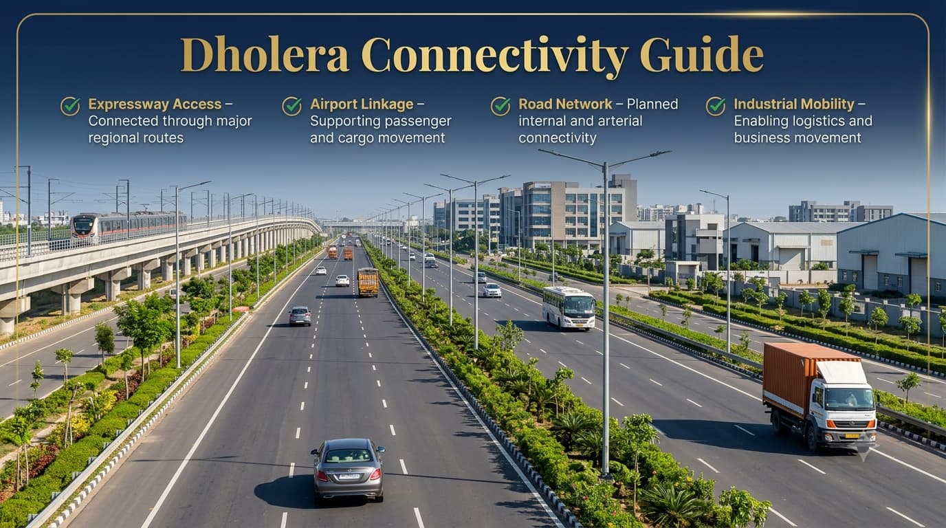 Dholera Connectivity Guide: Route Thread Behind Connected Growth
