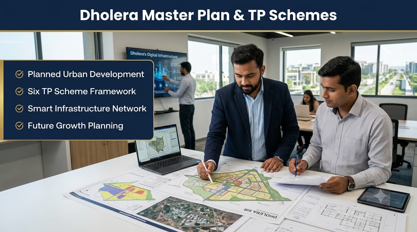 Dholera Master Plan & TP Schemes Urban Growth Blueprint