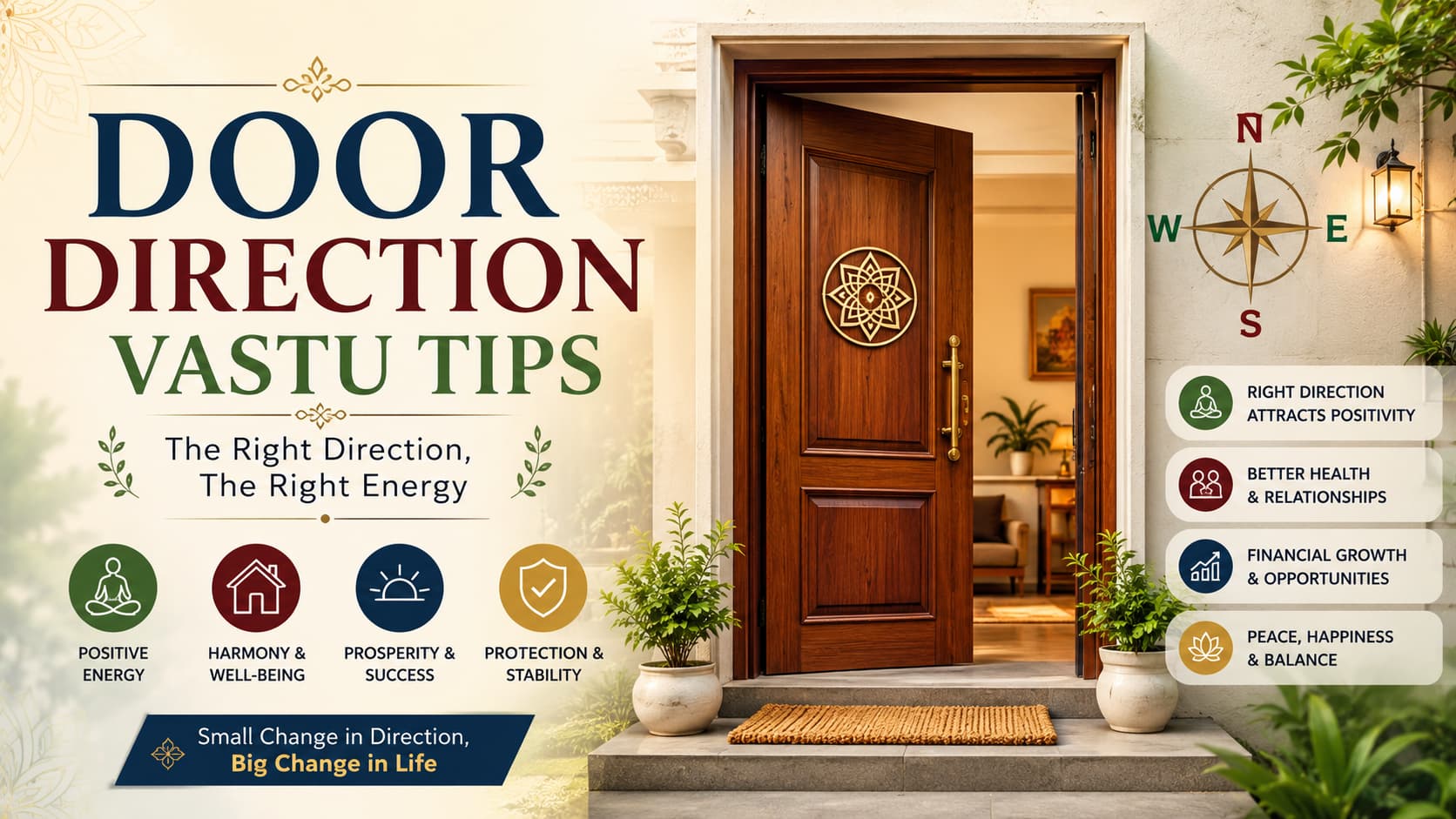 Door Direction Vastu Tips for a Positive Home