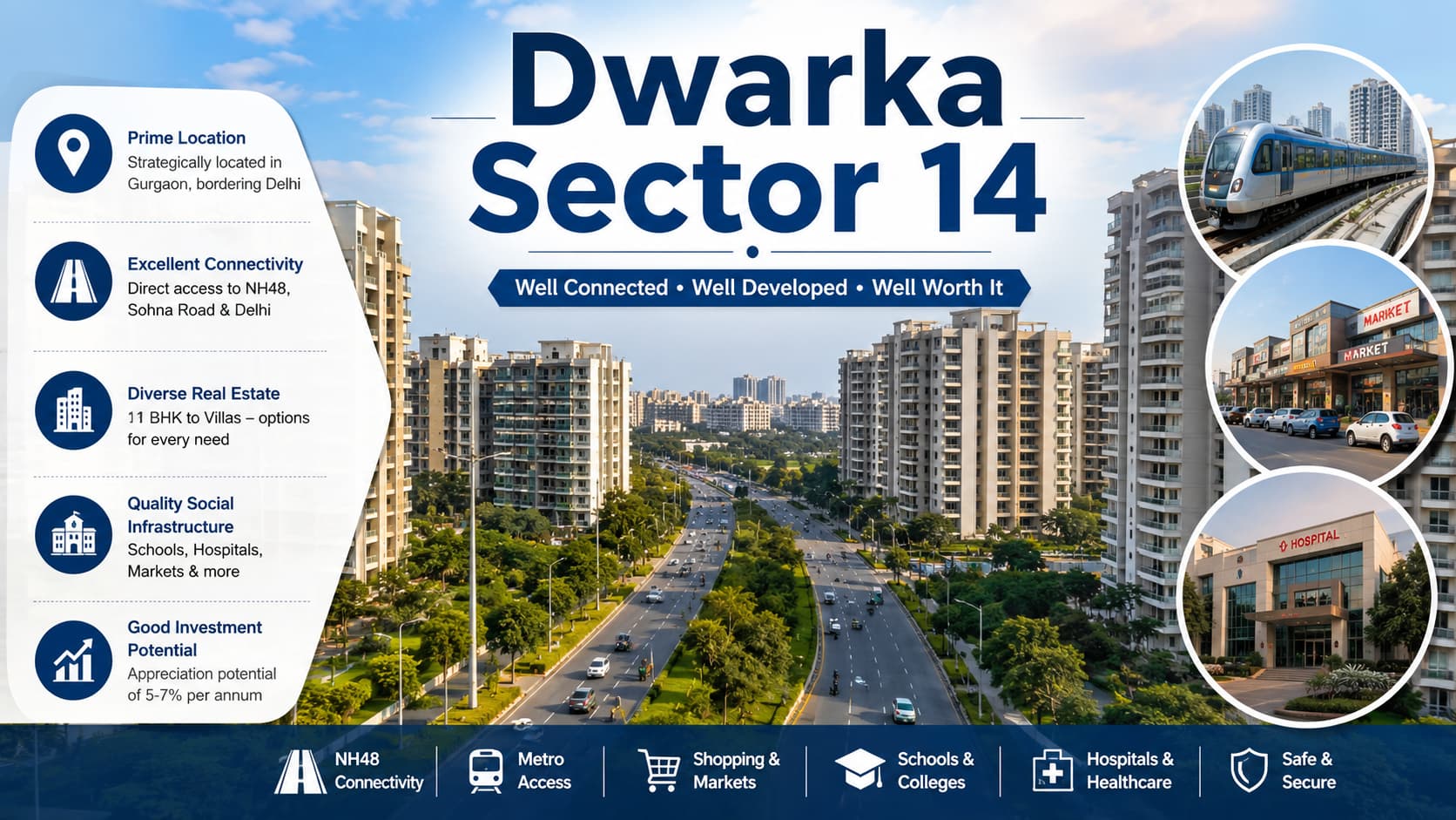 Dwarka Sector 14 Delhi Locality and Lifestyle Guide