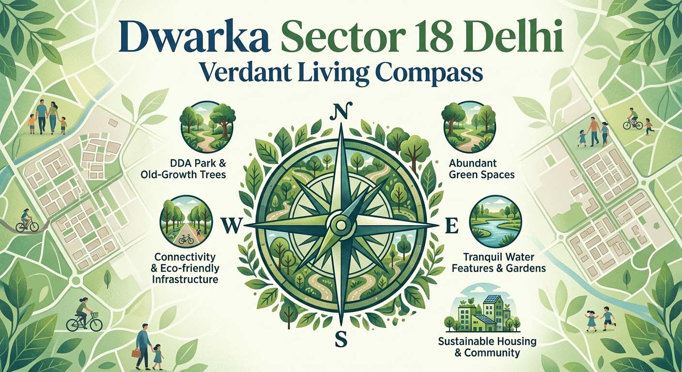 Dwarka Sector 18 Delhi: Verdant Living Compass