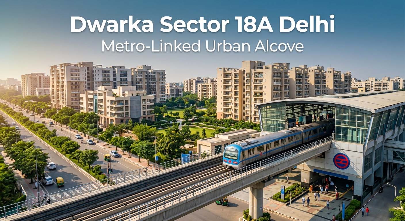 Dwarka Sector 18A Delhi: Metro-Linked Urban Alcove