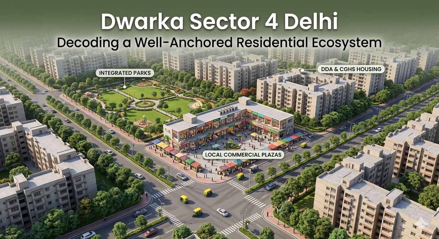 Dwarka Sector 4 Delhi: Decoding a Well-Anchored Residential Ecosystem