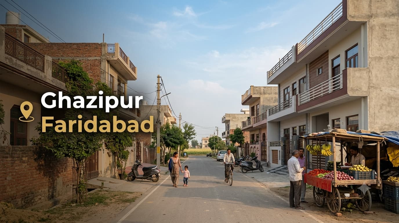 Ghazipur Faridabad Guide: Location, Map, Rent & Reviews