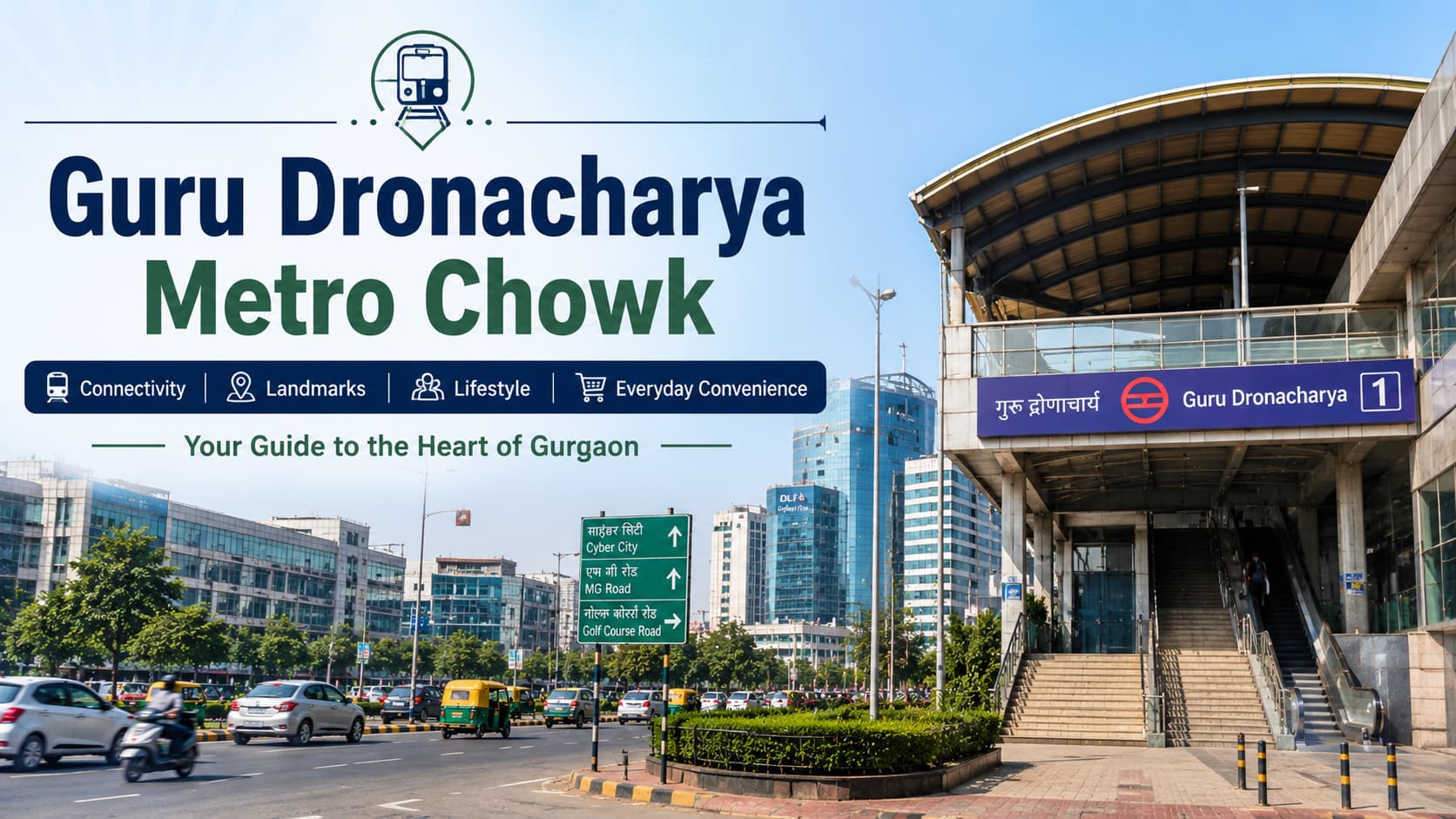 Guru Dronacharya Metro Chowk Guide: Routes & Landmarks