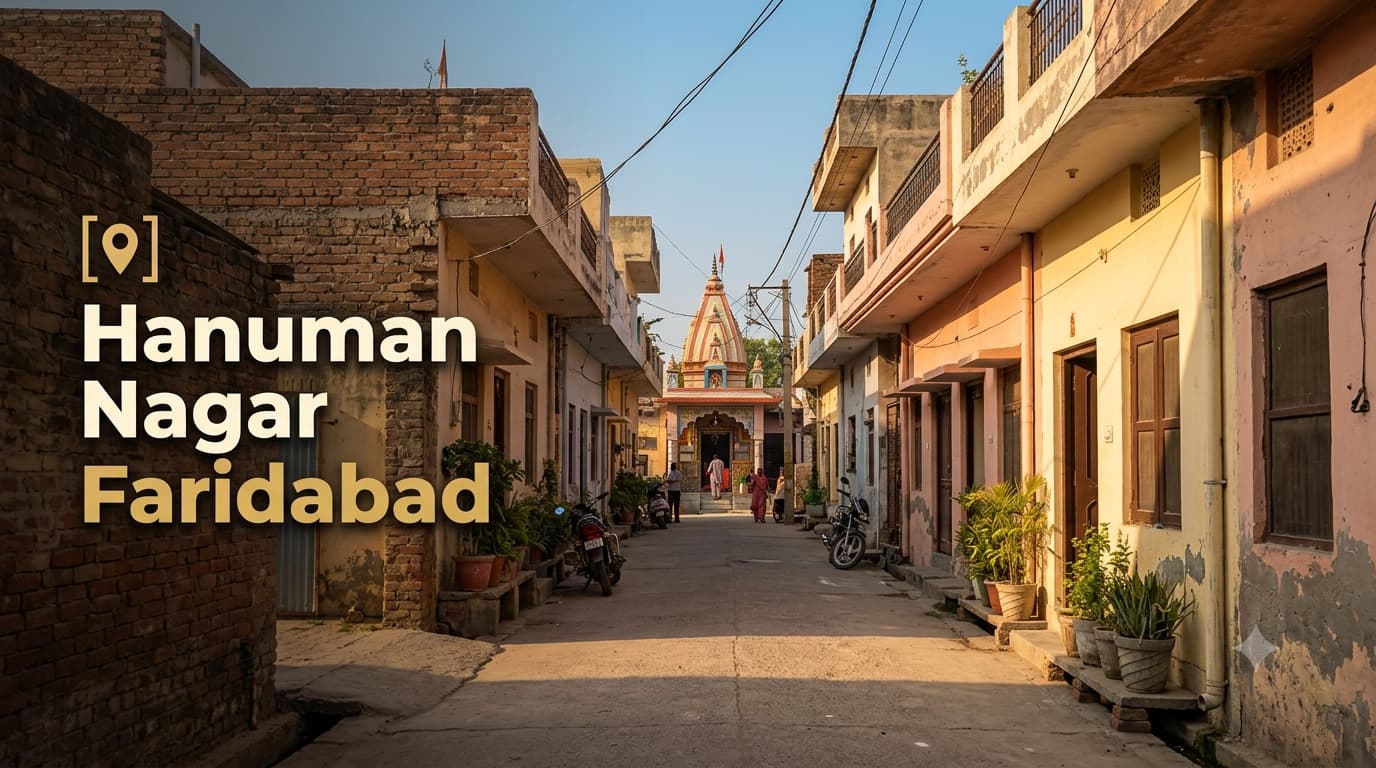 Hanuman Nagar Faridabad Guide: Location, Map & Rent