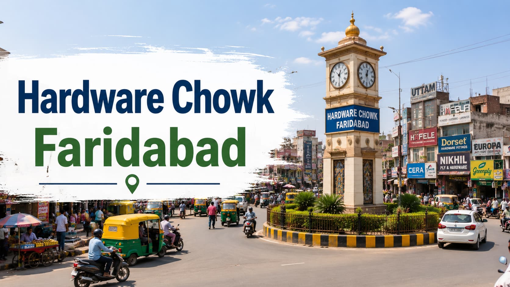 Hardware Chowk Faridabad Local Guide & Connectivity