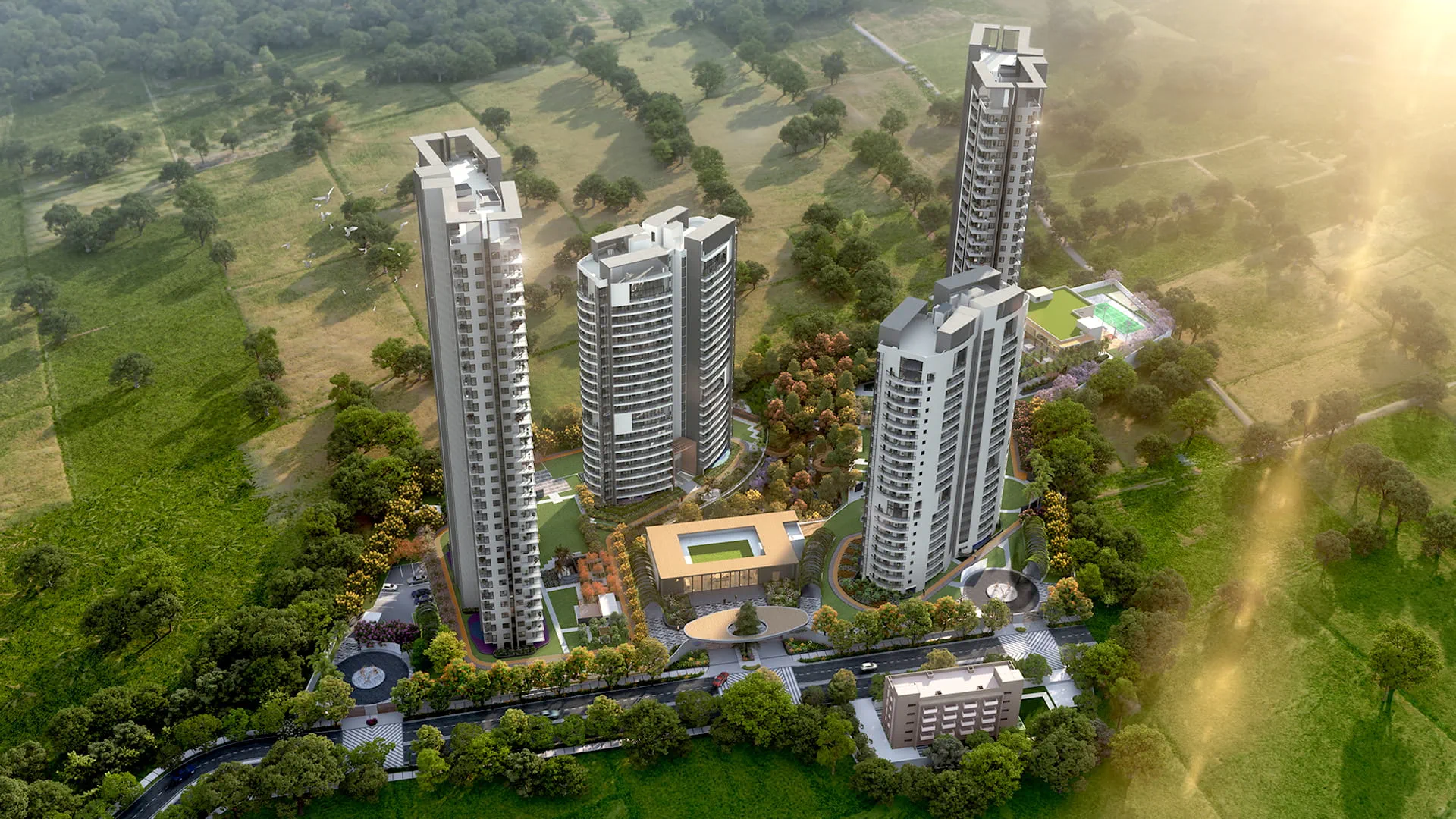 Adani Lushlands Gwal Pahari Gurgaon