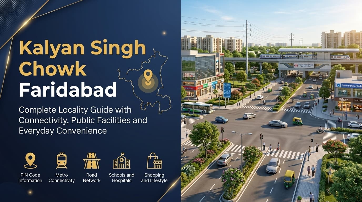 Kalyan Singh Chowk Faridabad Complete Area Guide for Visitors