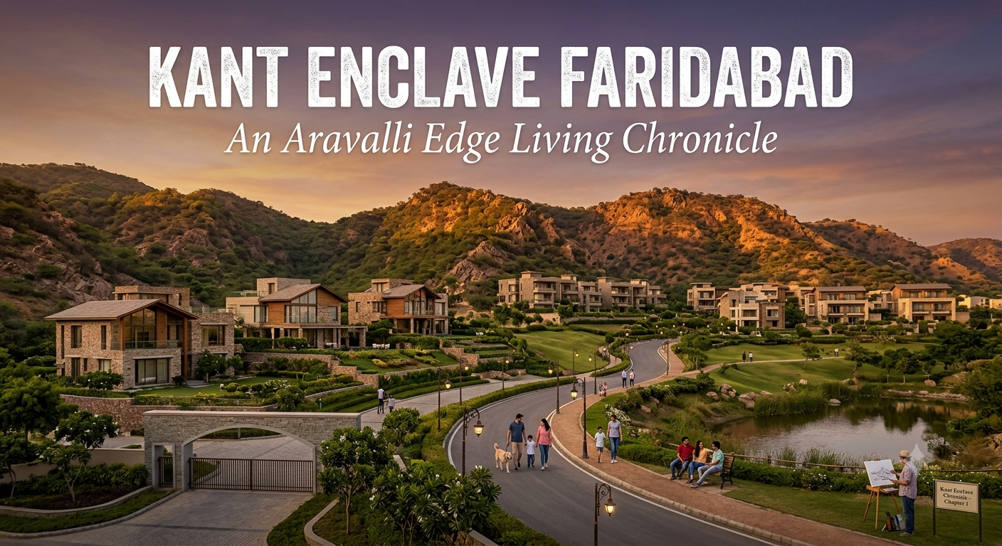 Kant Enclave Faridabad: An Aravalli Edge Living Chronicle