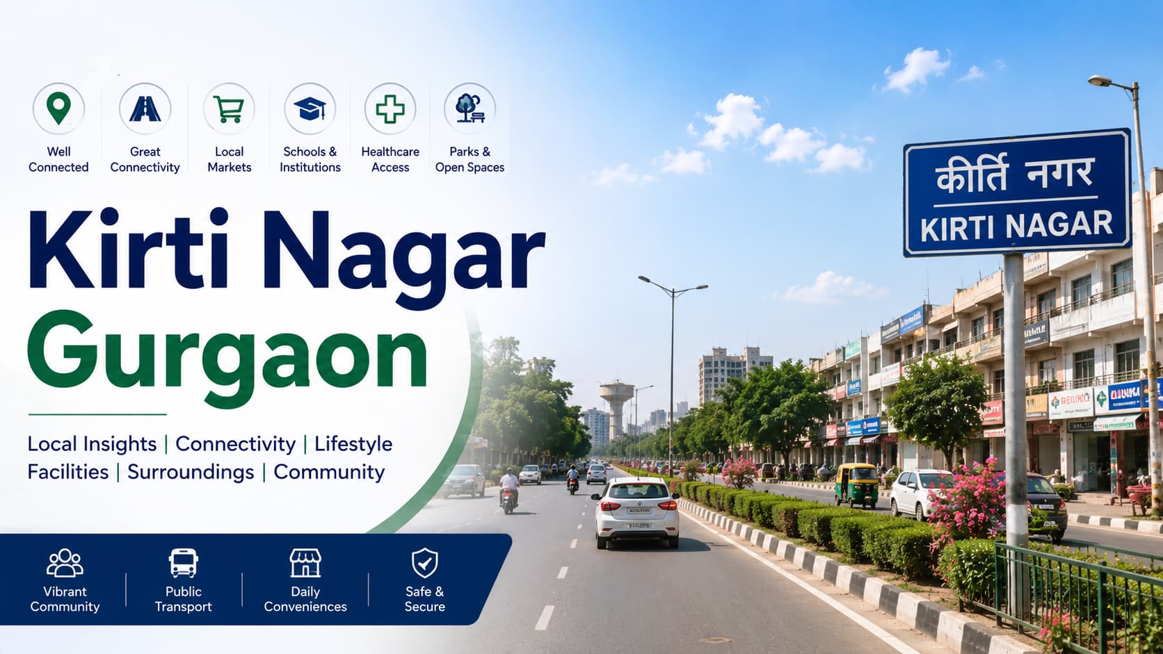 Kirti Nagar Gurgaon | Roads, Markets & Daily Pulse