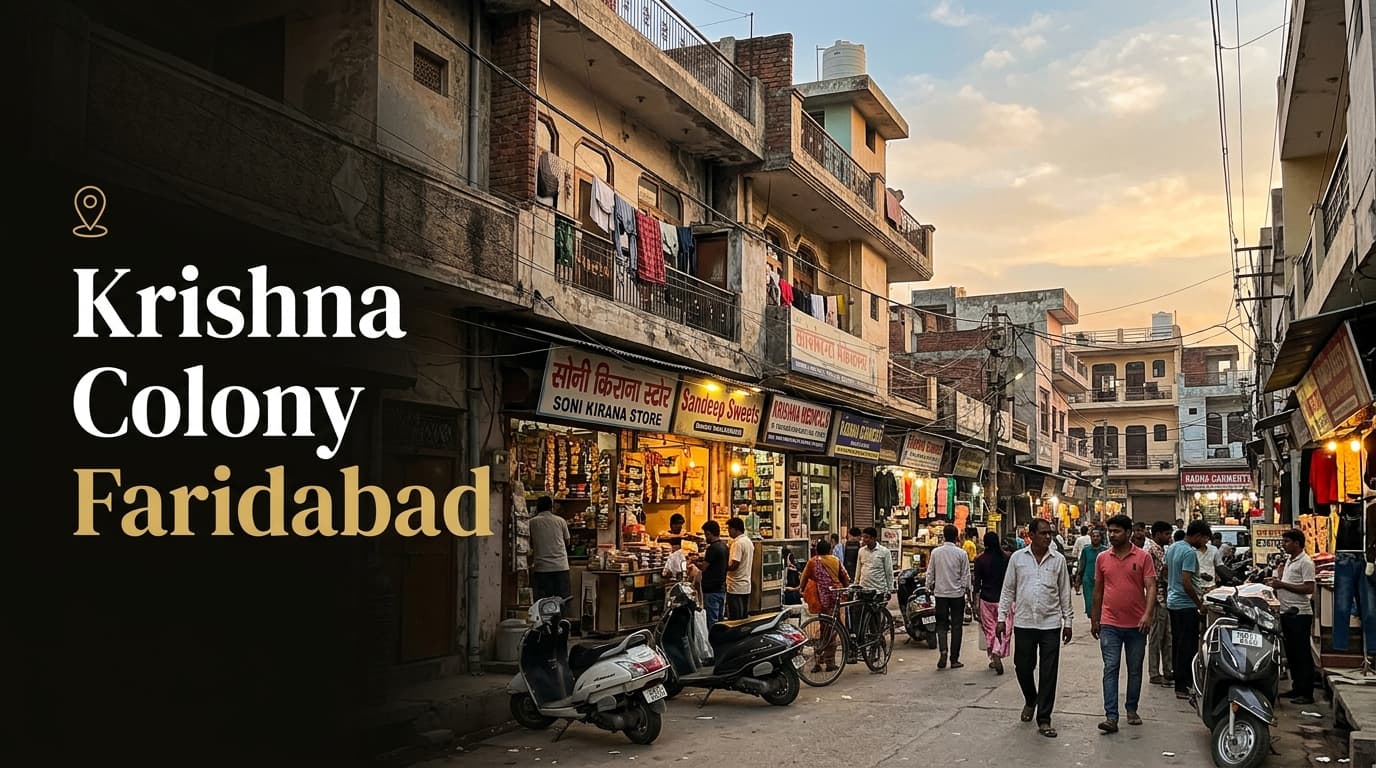Krishna Colony Faridabad Guide: Location, Map, Rent & Reviews