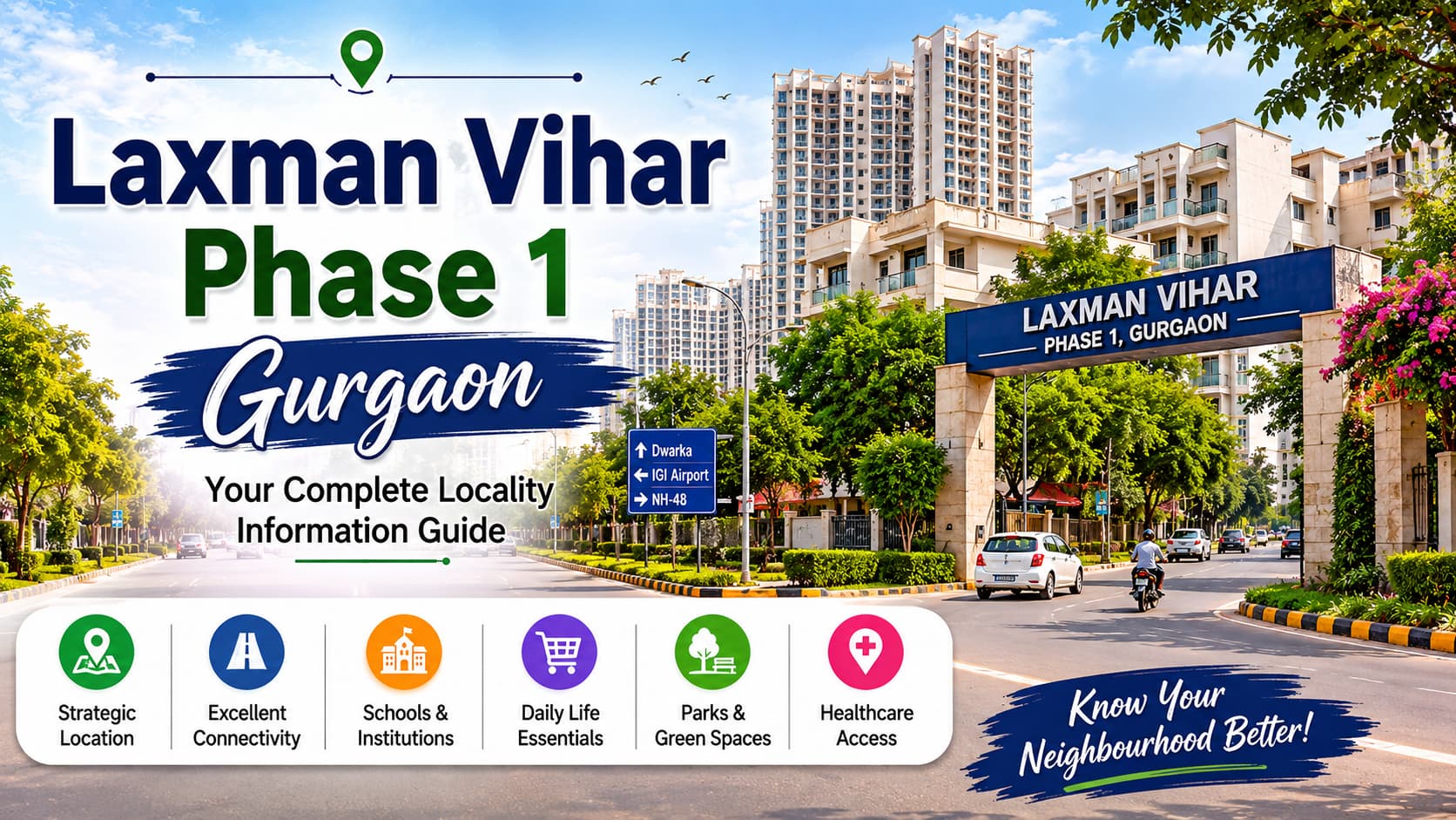 Laxman Vihar Phase 1 Gurgaon | Complete Locality Information Guide