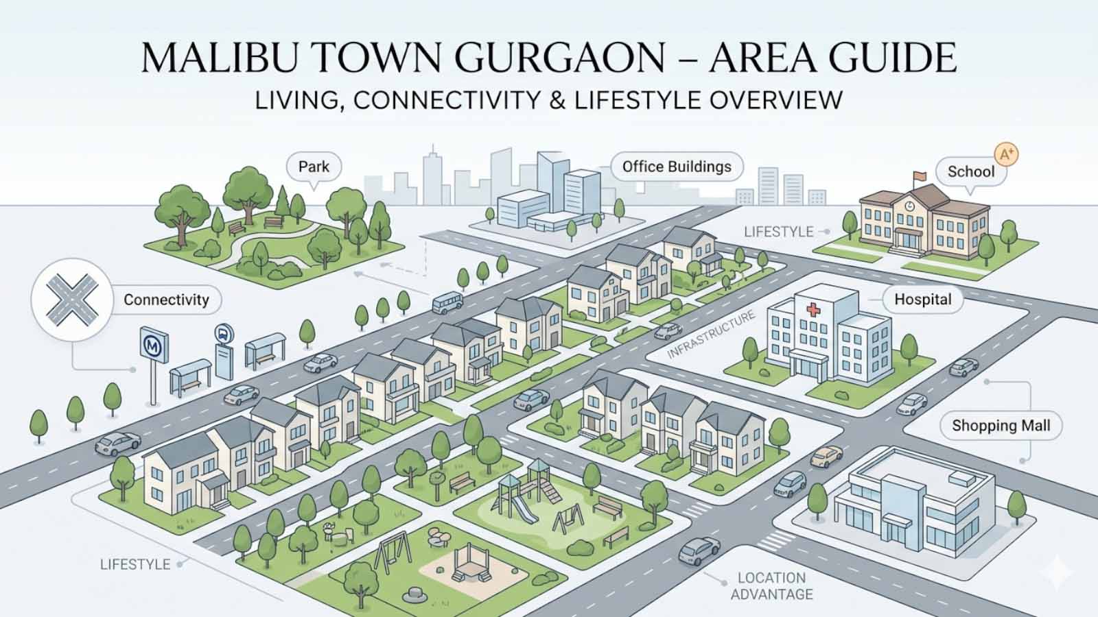 Malibu Town Gurgaon – Complete Area Guide for Buyers & Investors