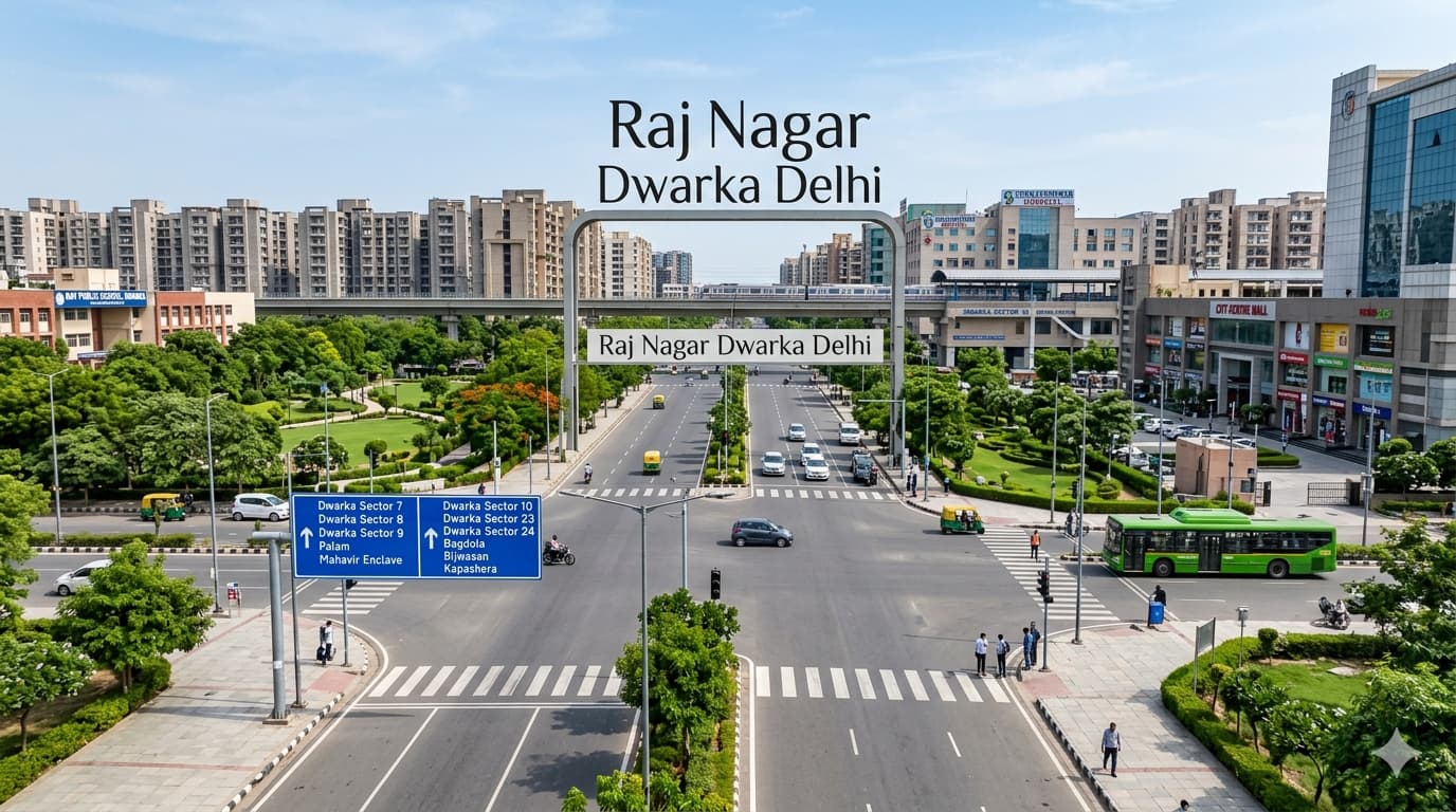 Raj Nagar Dwarka Delhi Balances City Movement