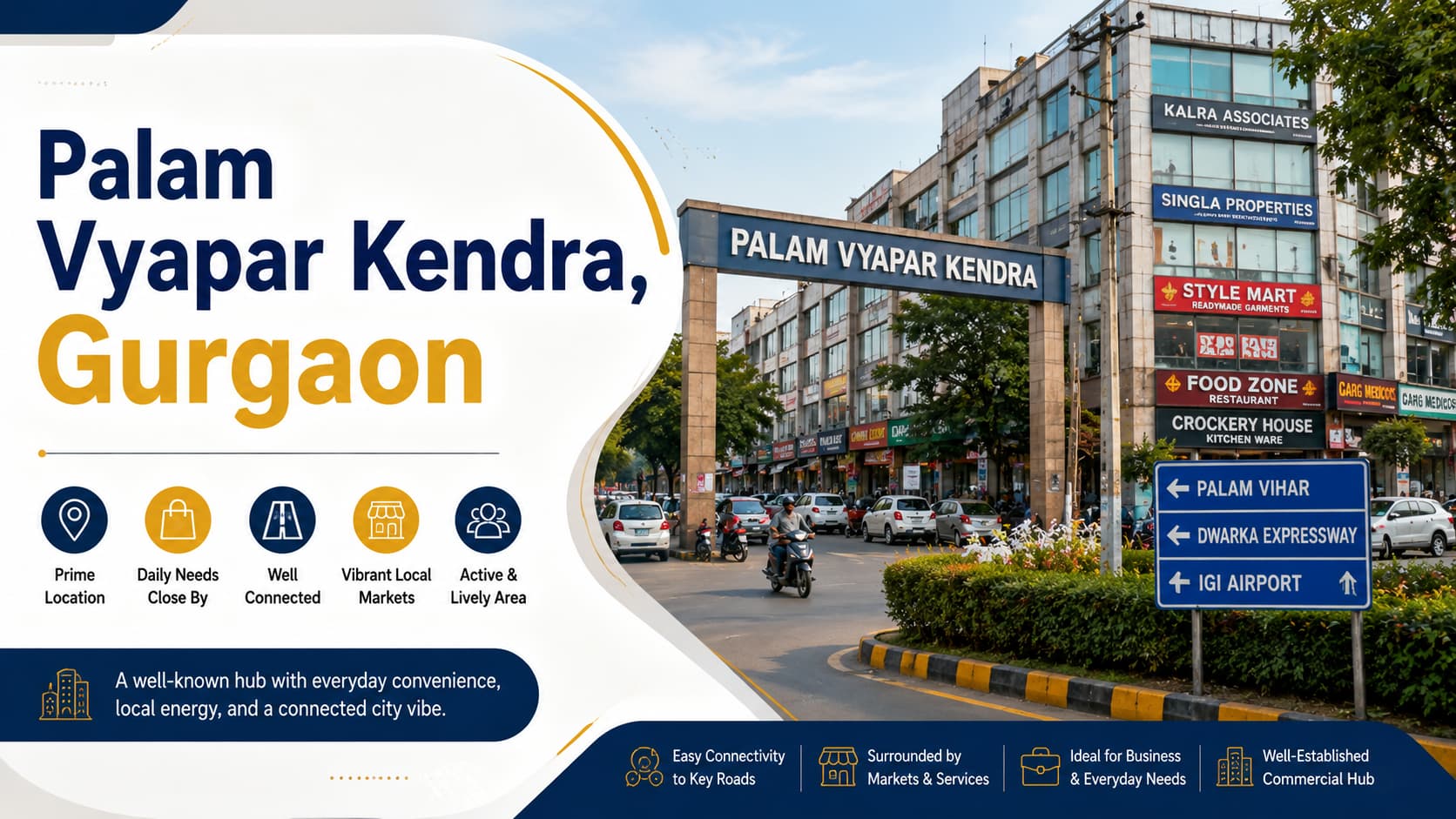 Palam Vyapar Kendra Gurgaon: Where Everyday Motion Finds Its Center