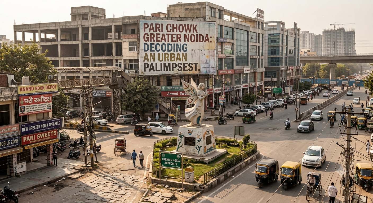 Pari Chowk Greater Noida: Decoding an Urban Palimpsest