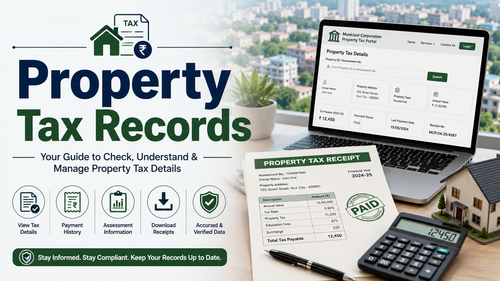 Property Tax Records Guide: Check & Understand Details