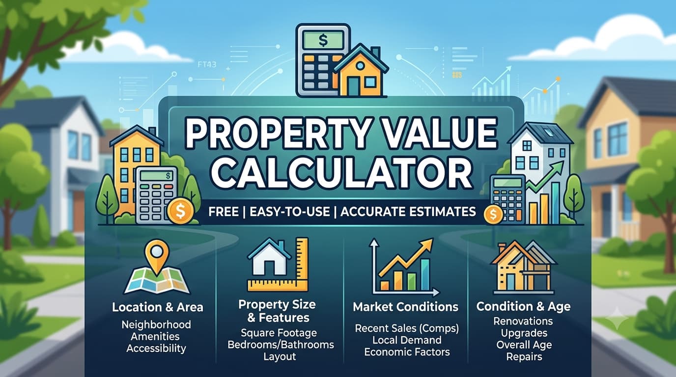 Property Value Calculator: Locality, Area & Price Guide