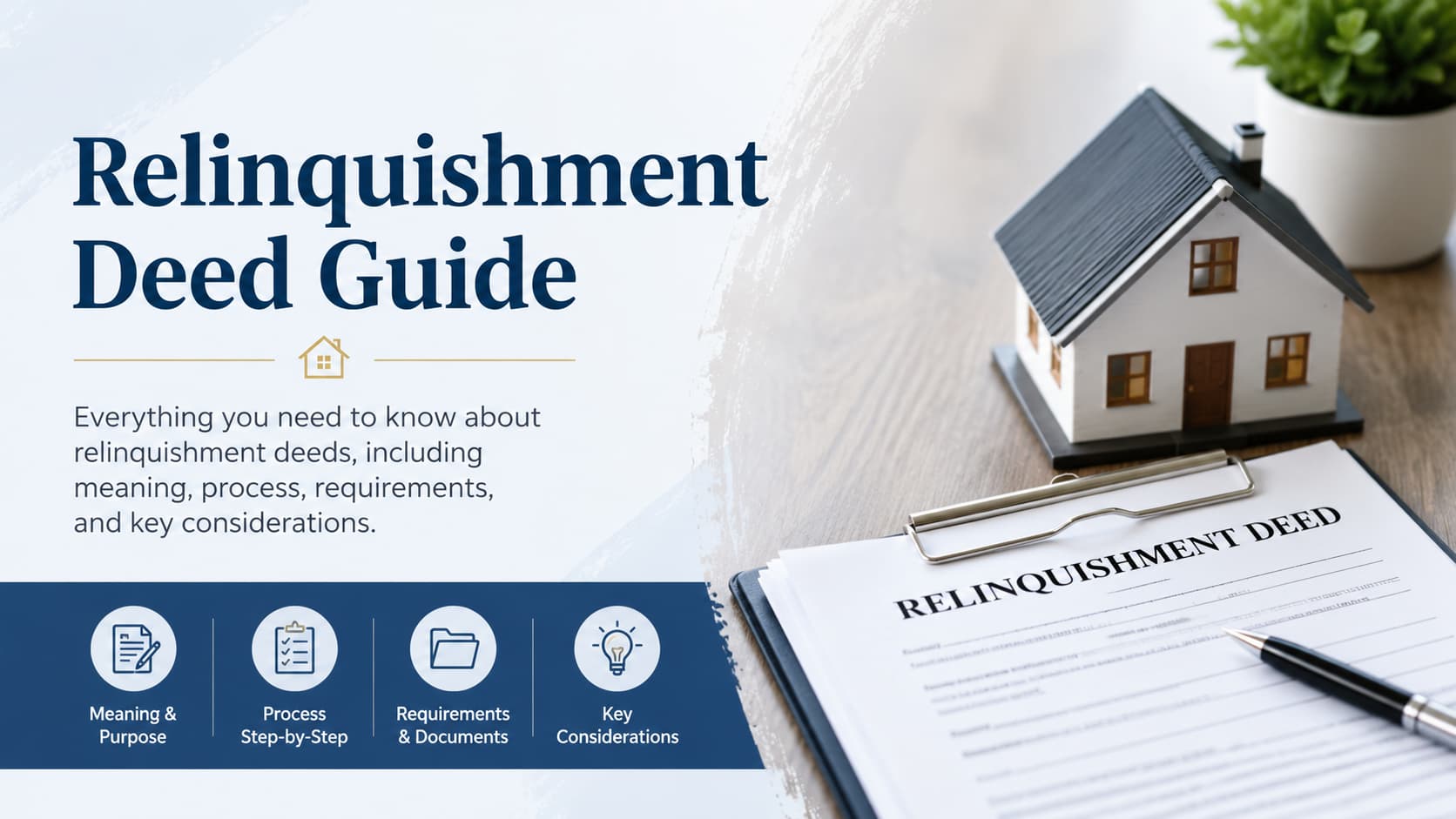 Relinquishment Deed Guide: Local Records, Process & Checks