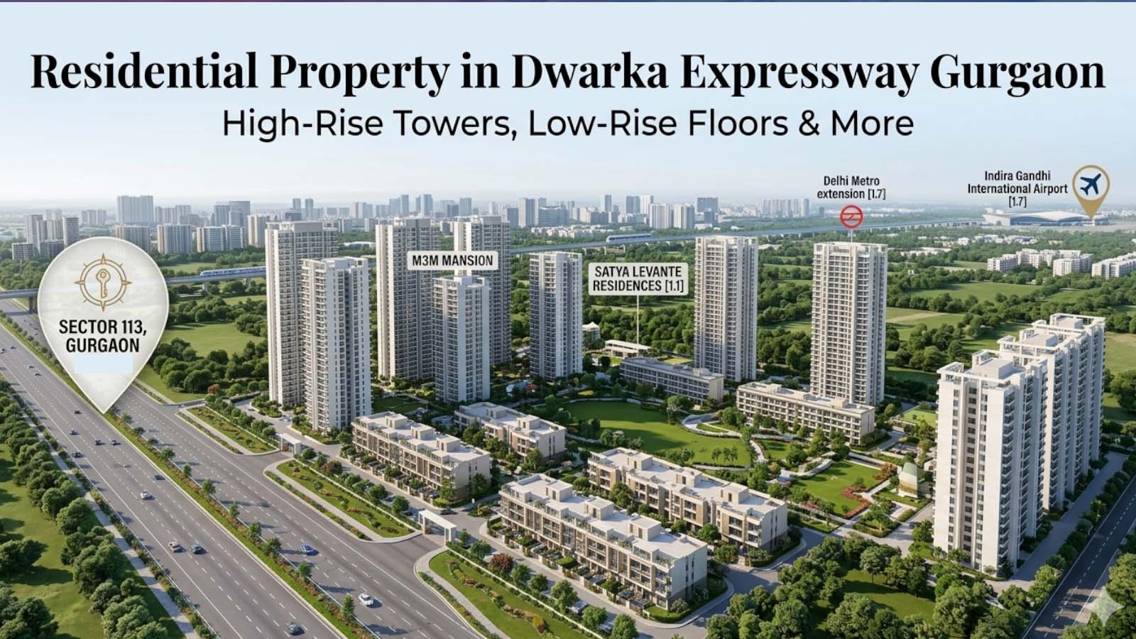 Residential Property in Dwarka Expressway Gurgaon – Complete Guide for Buyers & Investors