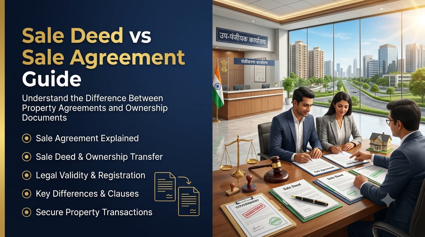 Sale Deed vs Sale Agreement Guide