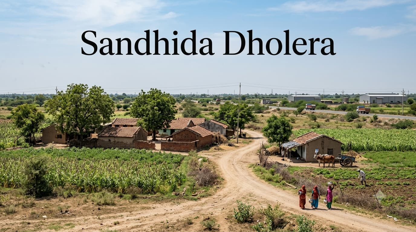 Sandhida Dholera Village Land, Planning & Property Guide