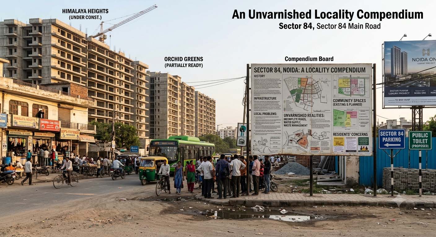 Sector 84 Noida: An Unvarnished Locality Compendium