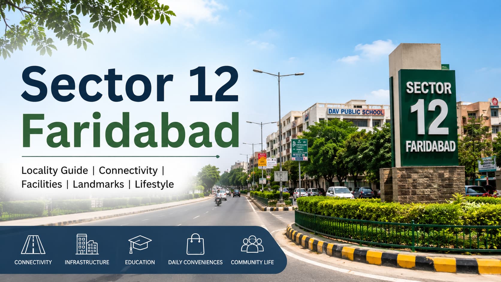 Sector 12 Faridabad: The Civic Heart of Central Faridabad