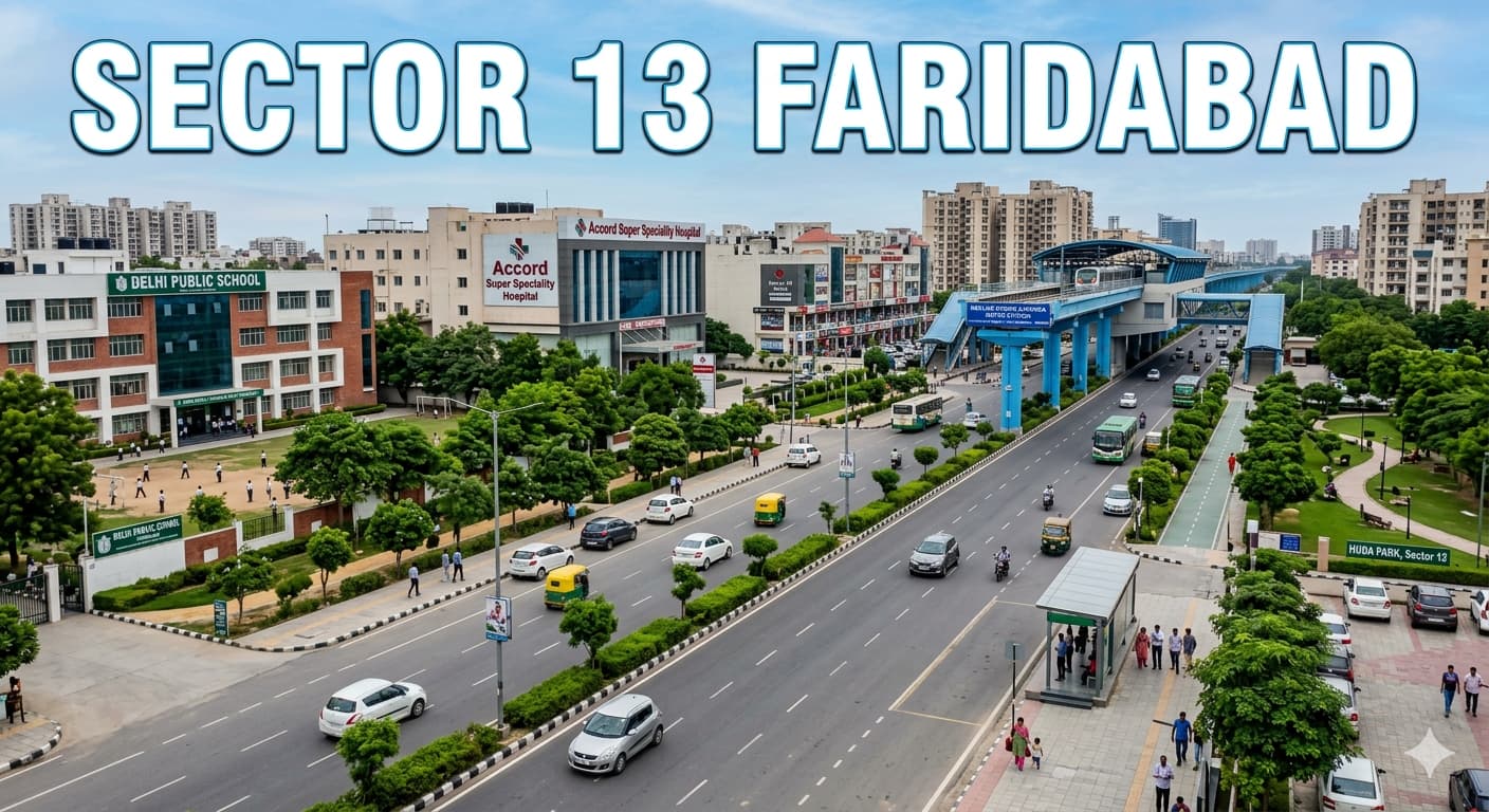 Sector 13 Faridabad: A Green-Rooted Residential Haven