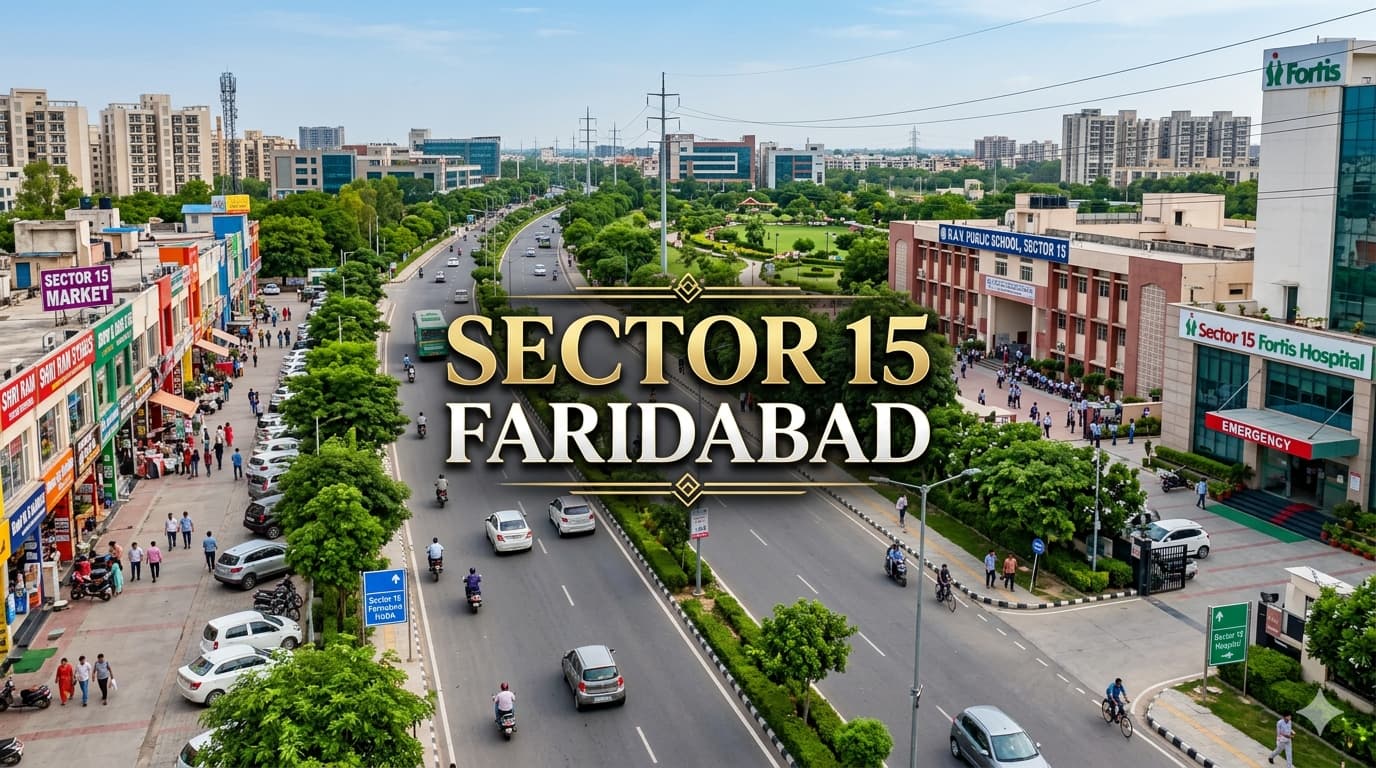 Sector 15 Faridabad: A Legacy Habitat with Modern Privilege