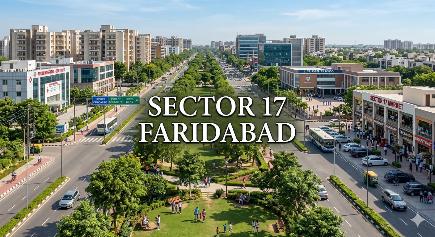 Sector 17 Faridabad: An Upscale Urban Heritage District