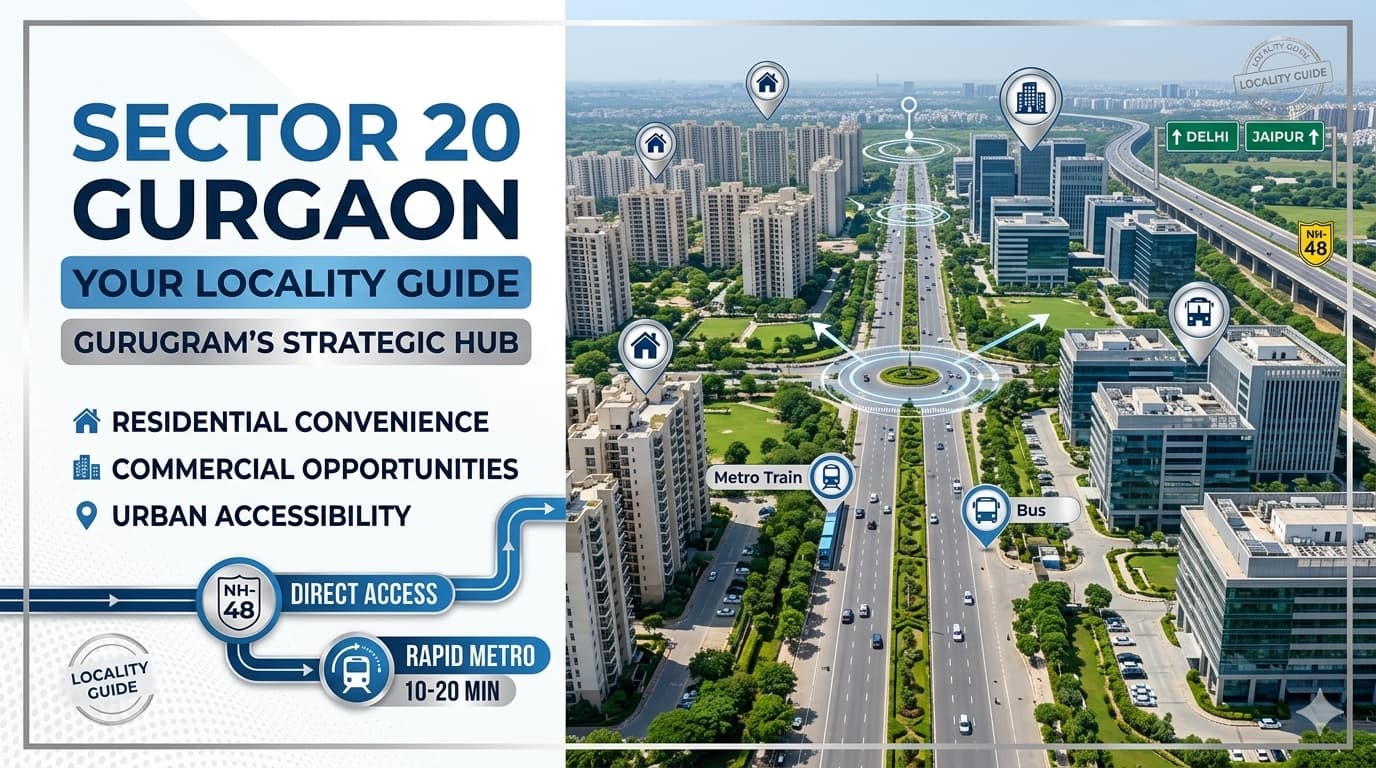 Sector 20 Gurgaon Urban Connectivity and Living Guide