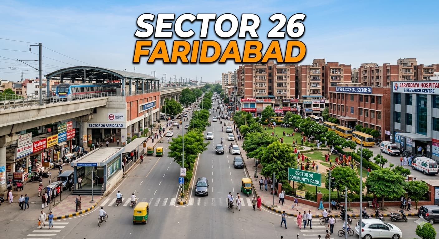 Sector 26 Faridabad: A Poised Residential Microcosm