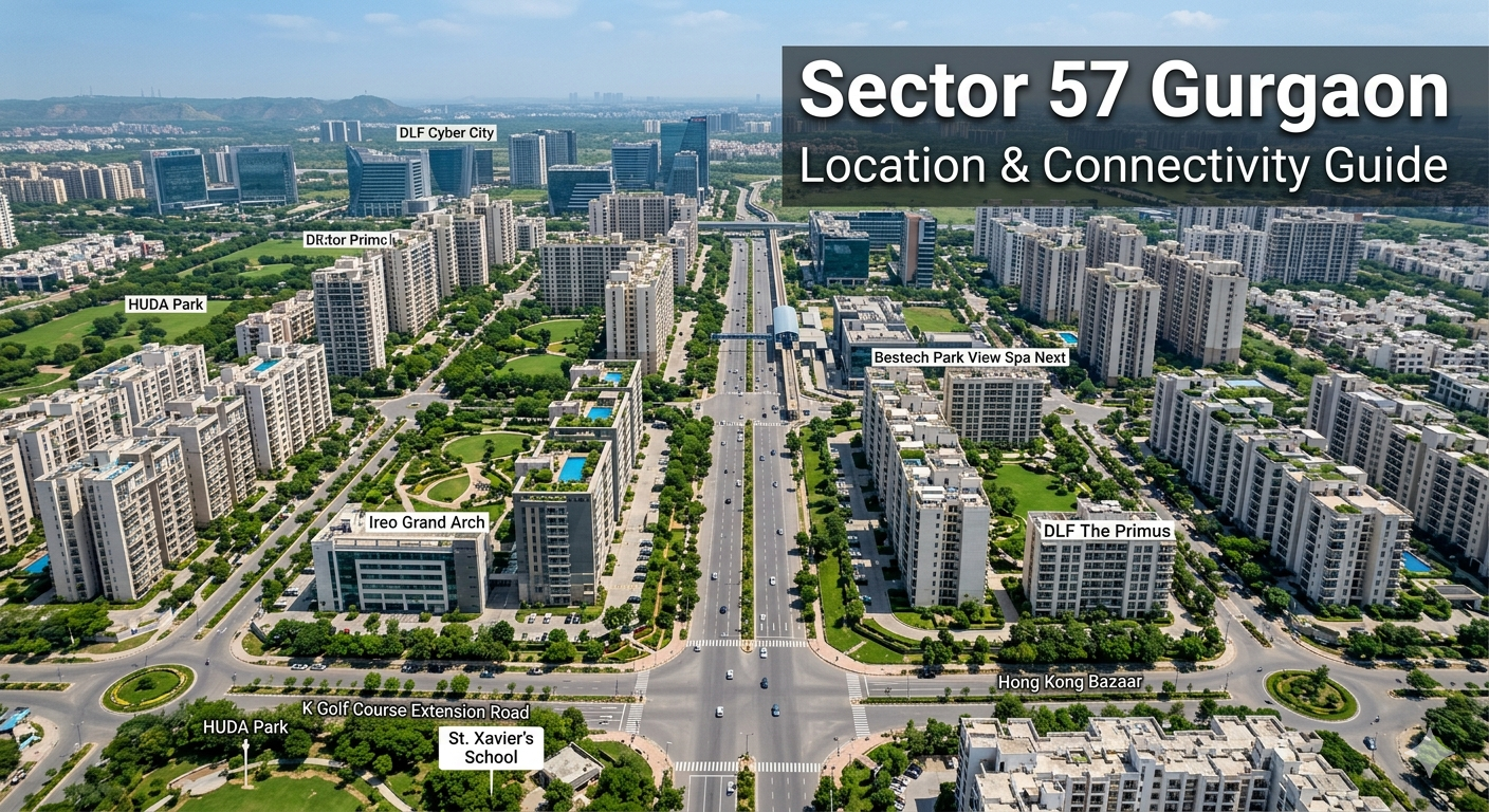 Sector 57 Gurgaon: A Streetwise Portrait of Urban Living