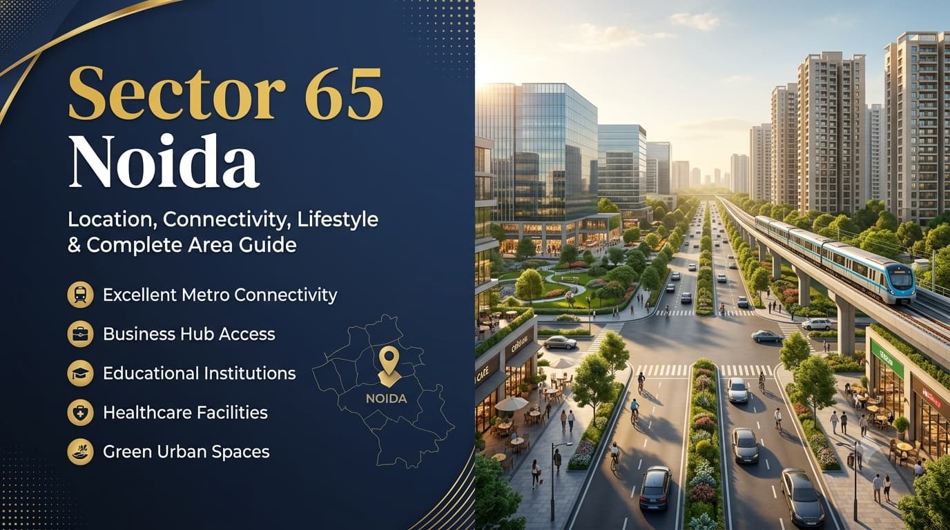 Sector 65 Noida: Location, Connectivity, Lifestyle & Complete Area Guide