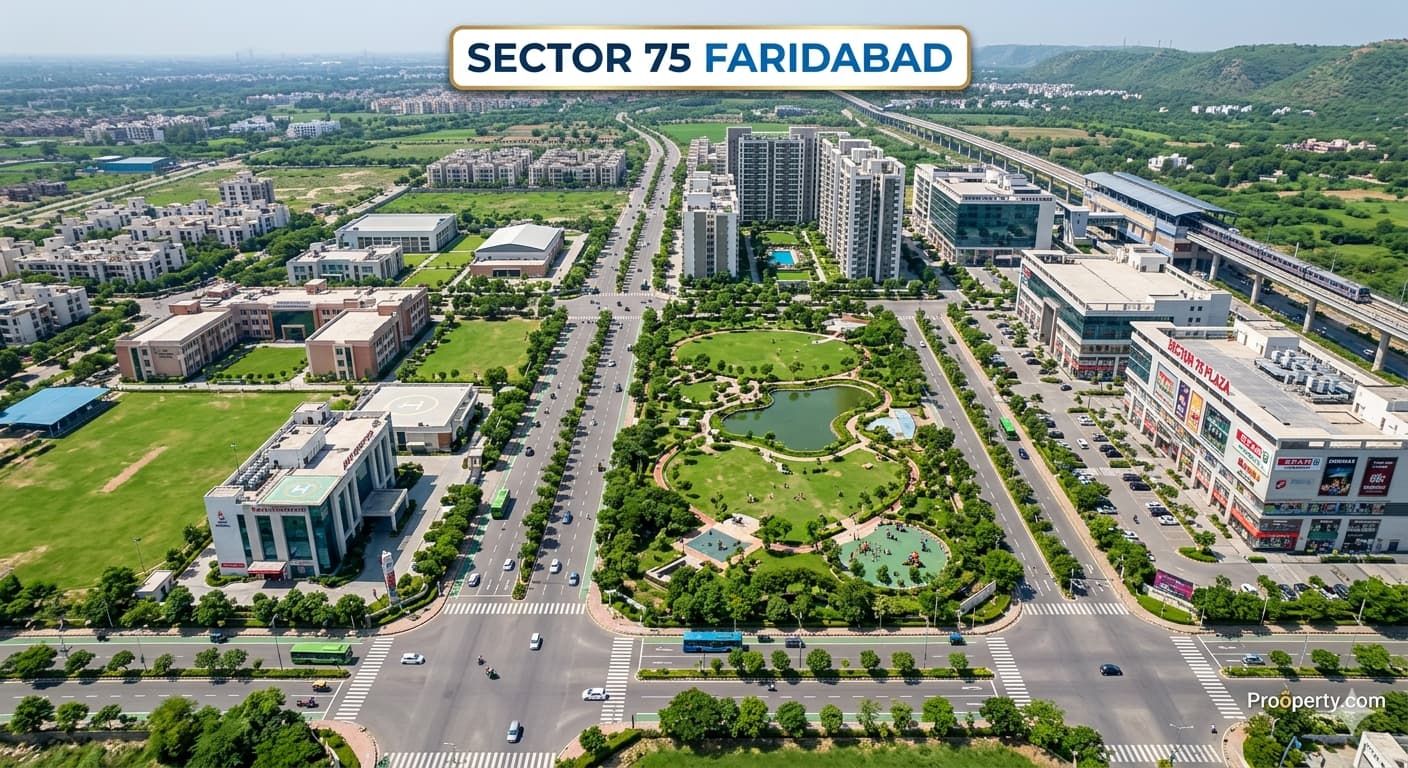 Sector 75 Faridabad: The New Rhythm of Neharpar Growth