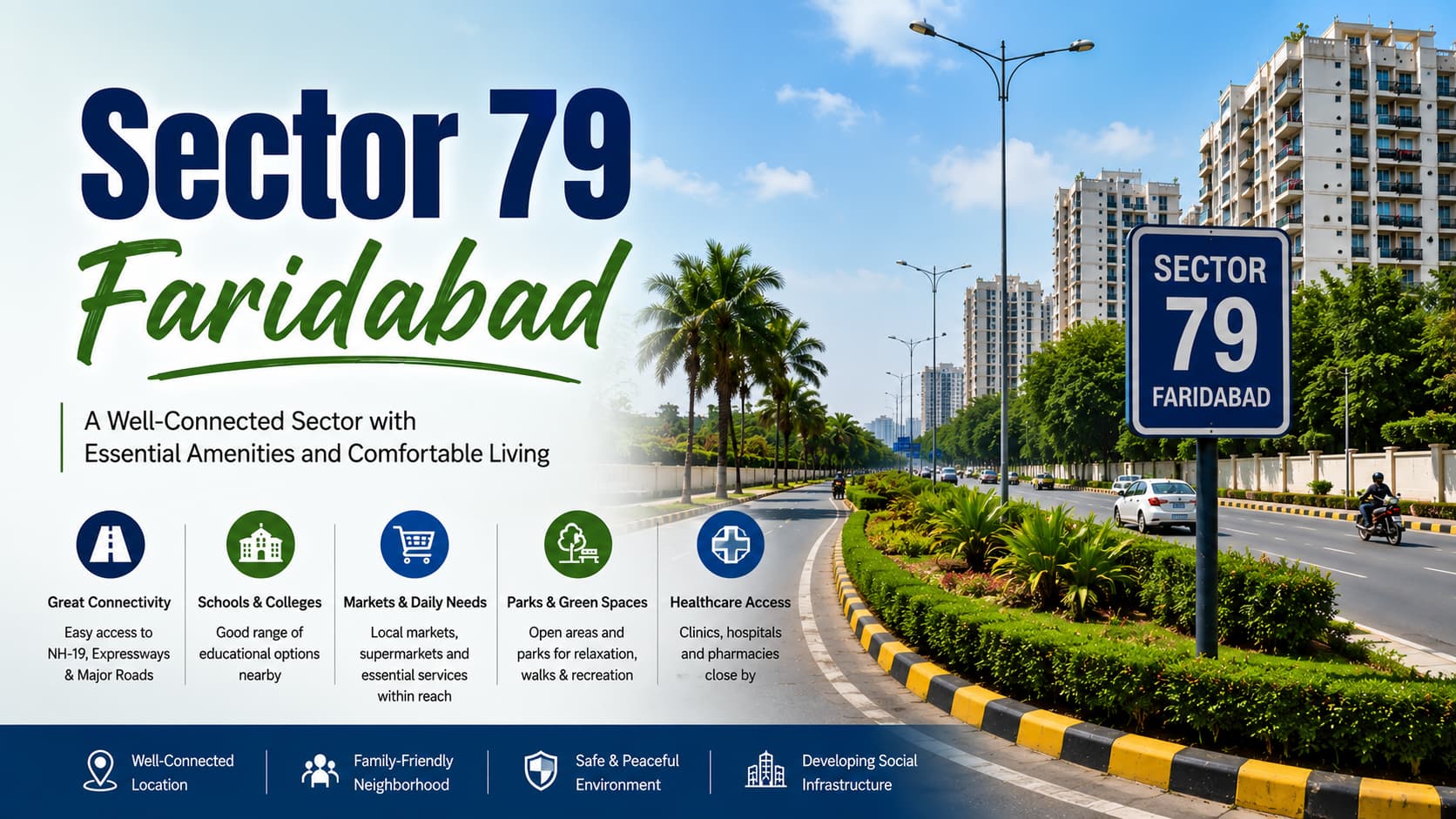 Sector 79 Faridabad: The Premium Pulse of Greater Faridabad