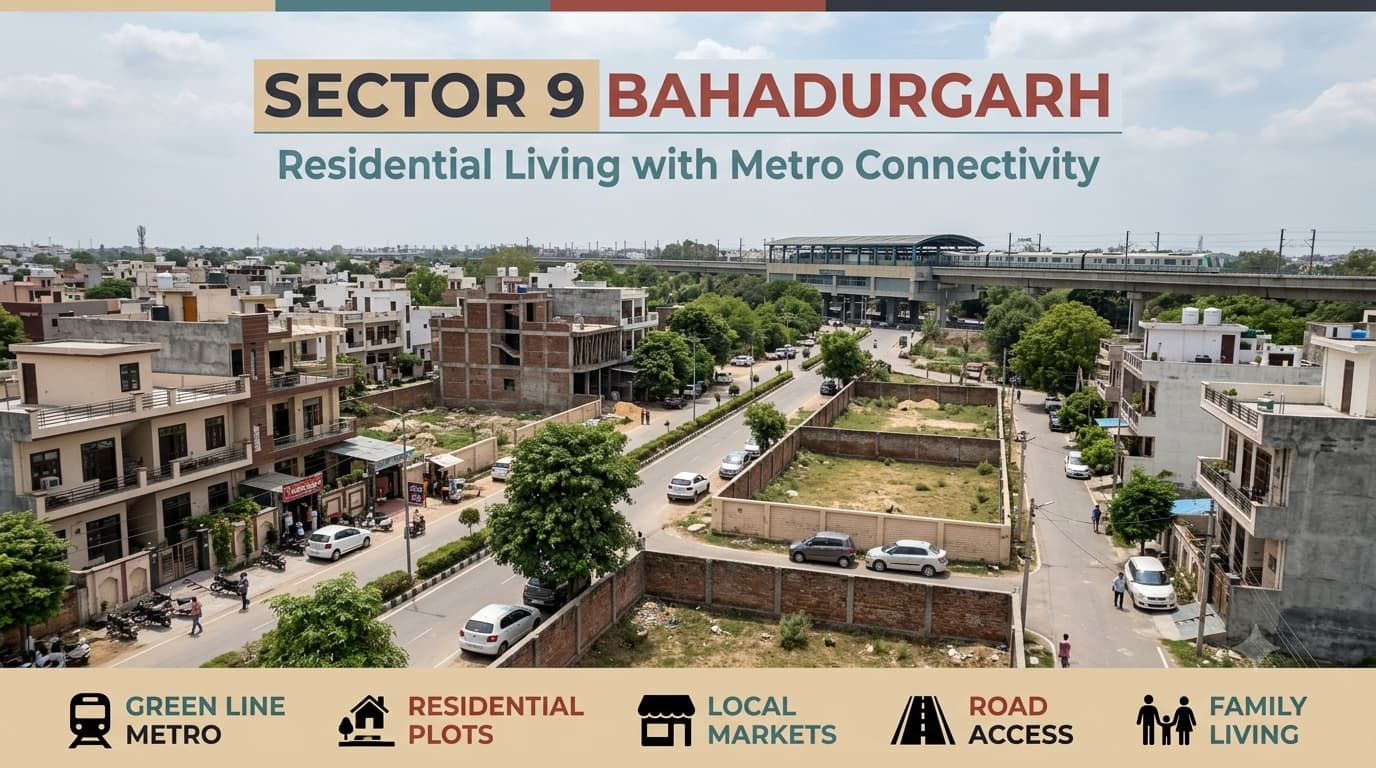 Sector 9 Bahadurgarh - Homes, Access & Location Profile