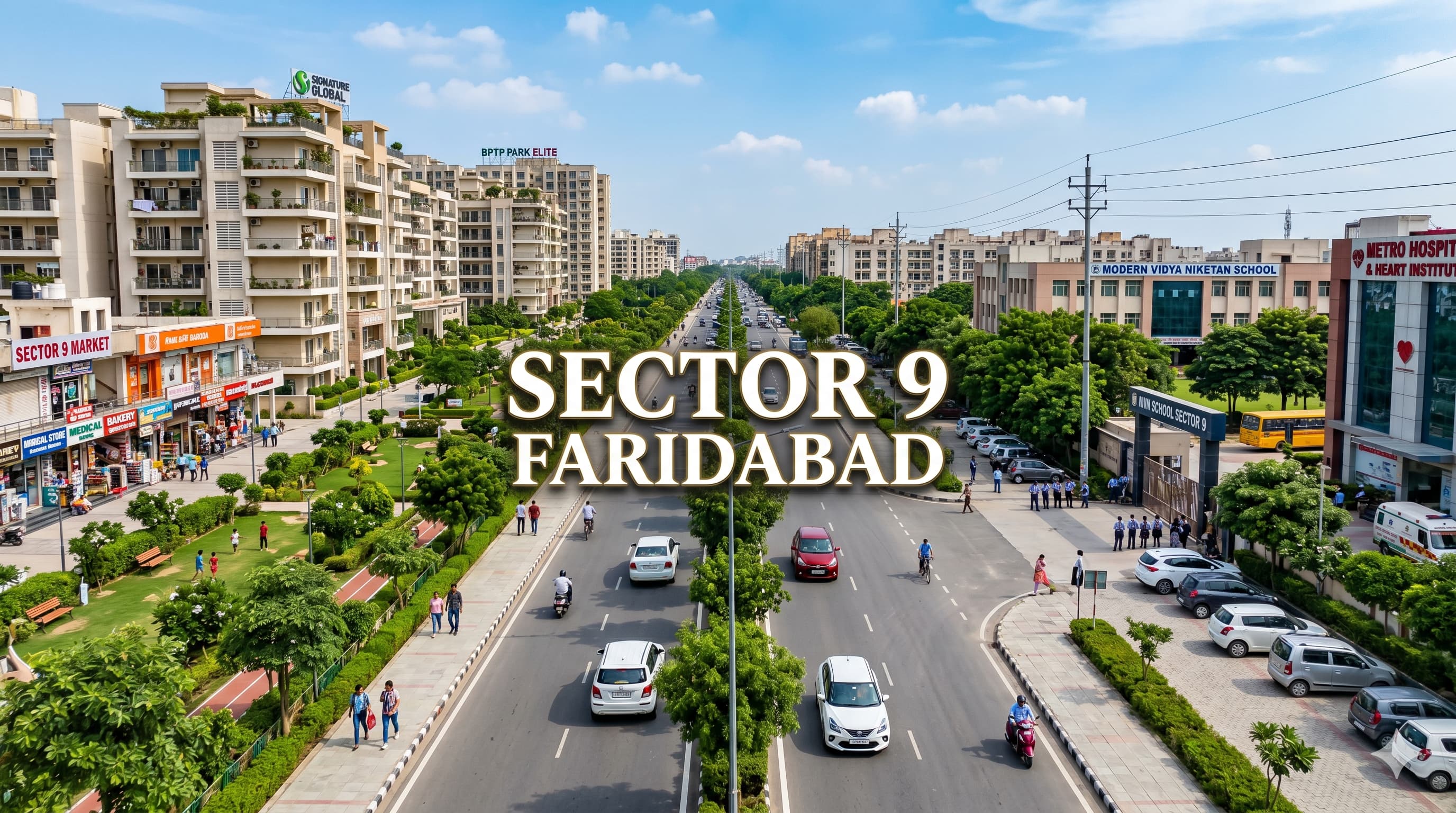 Sector 9 Faridabad: An Established Haven of Practical Living