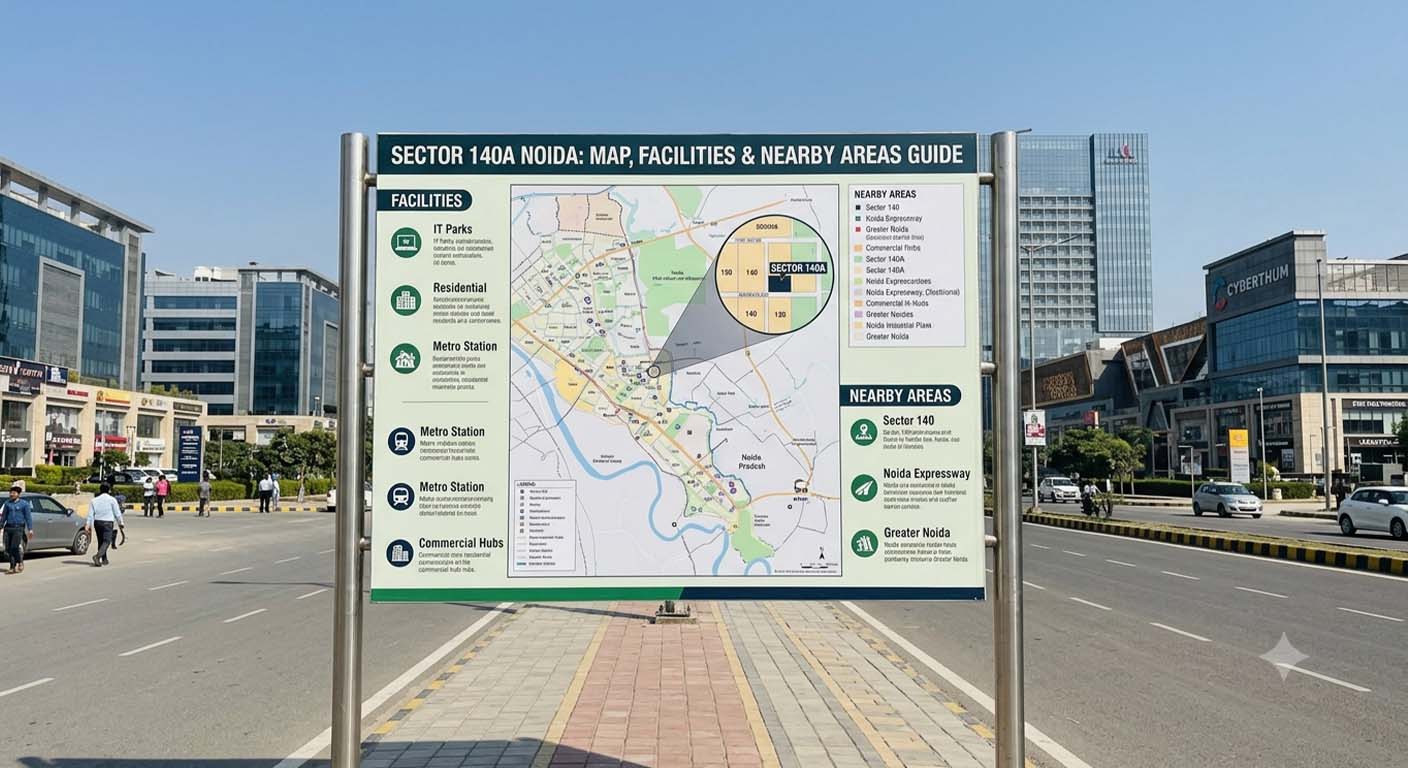 Sector 140A Noida: Map, Facilities & Nearby Areas Guide